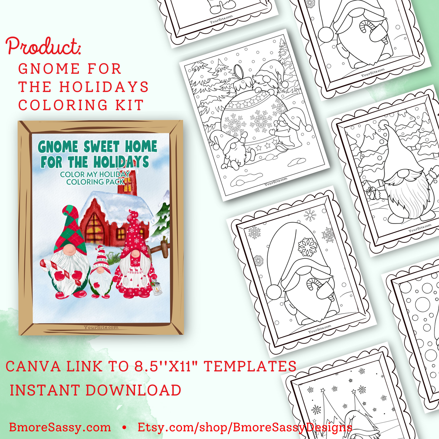 PLR Printable Holiday Traditions Survival Kit