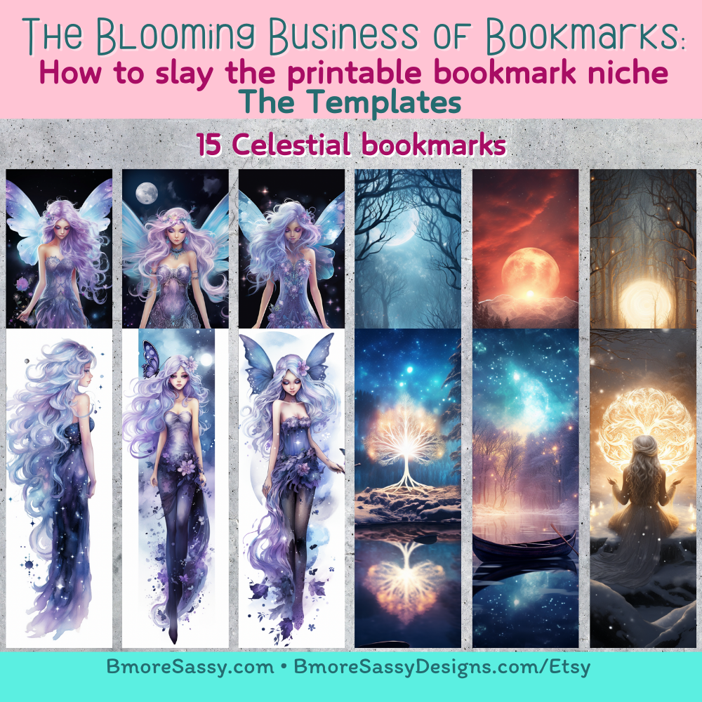 The Blooming Business of Bookmarks: How to slay the Printable Bookmark Niche