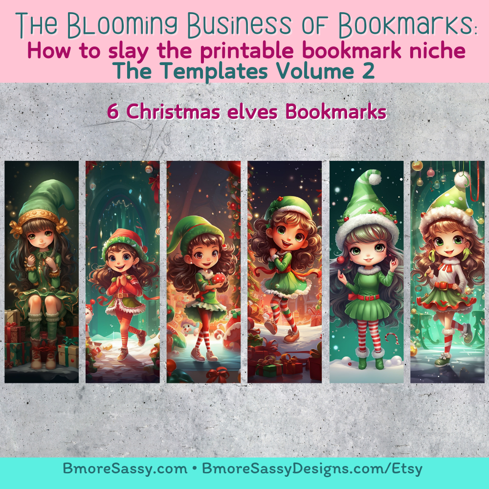The Blooming Business of Bookmarks: The Templates Volume 2