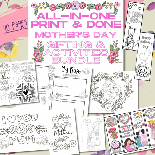 All-in-One Mother’s Day Gifting and Activity Bundle