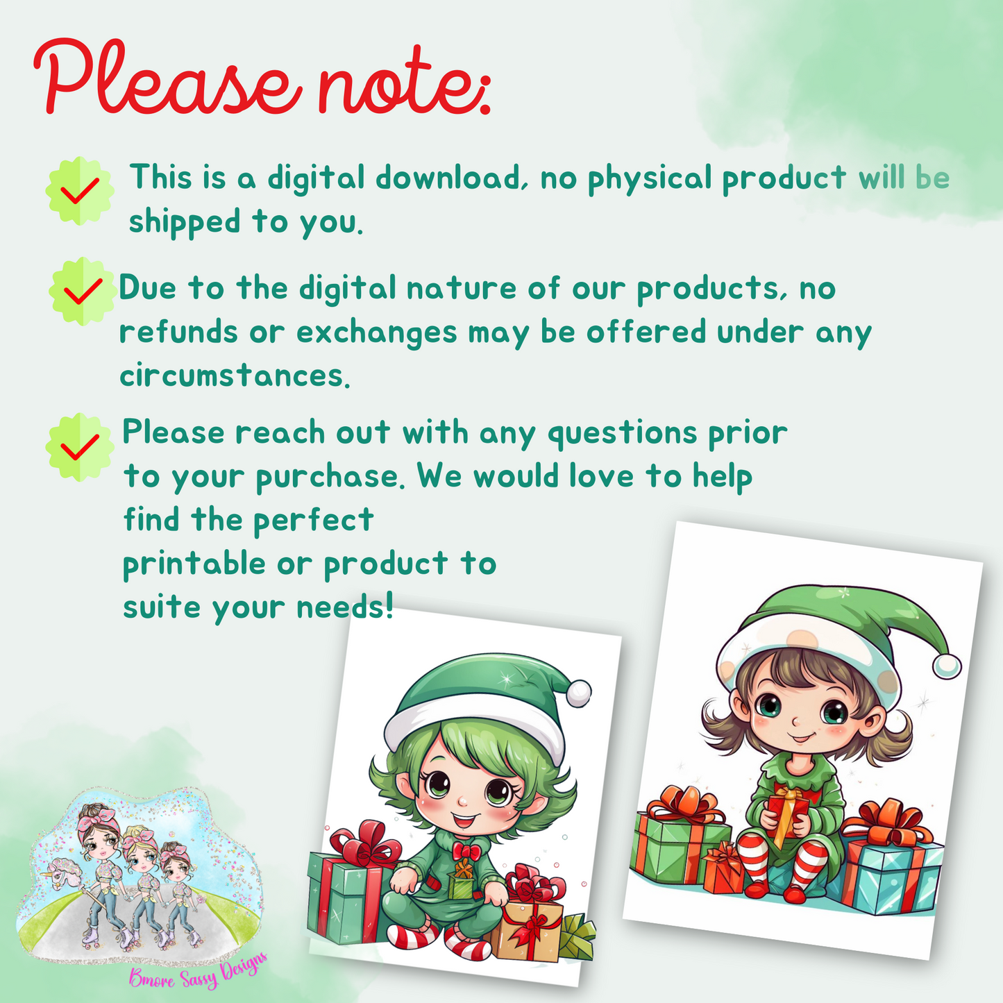 Gangsta Wrapping with the Elf-ies: Holiday Elves Graphics Pack with MRR