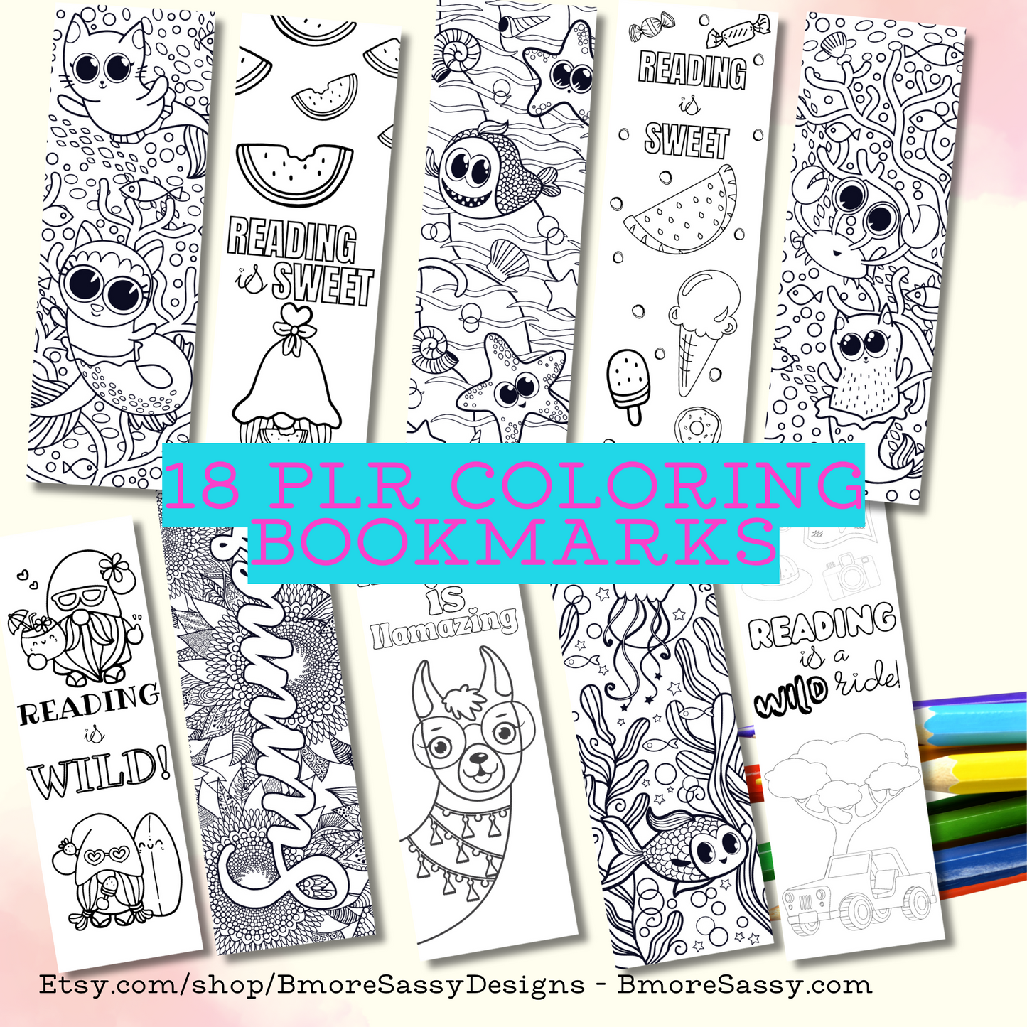 PLR Summer Finale Boredom Buster and Back to School Prep Kit