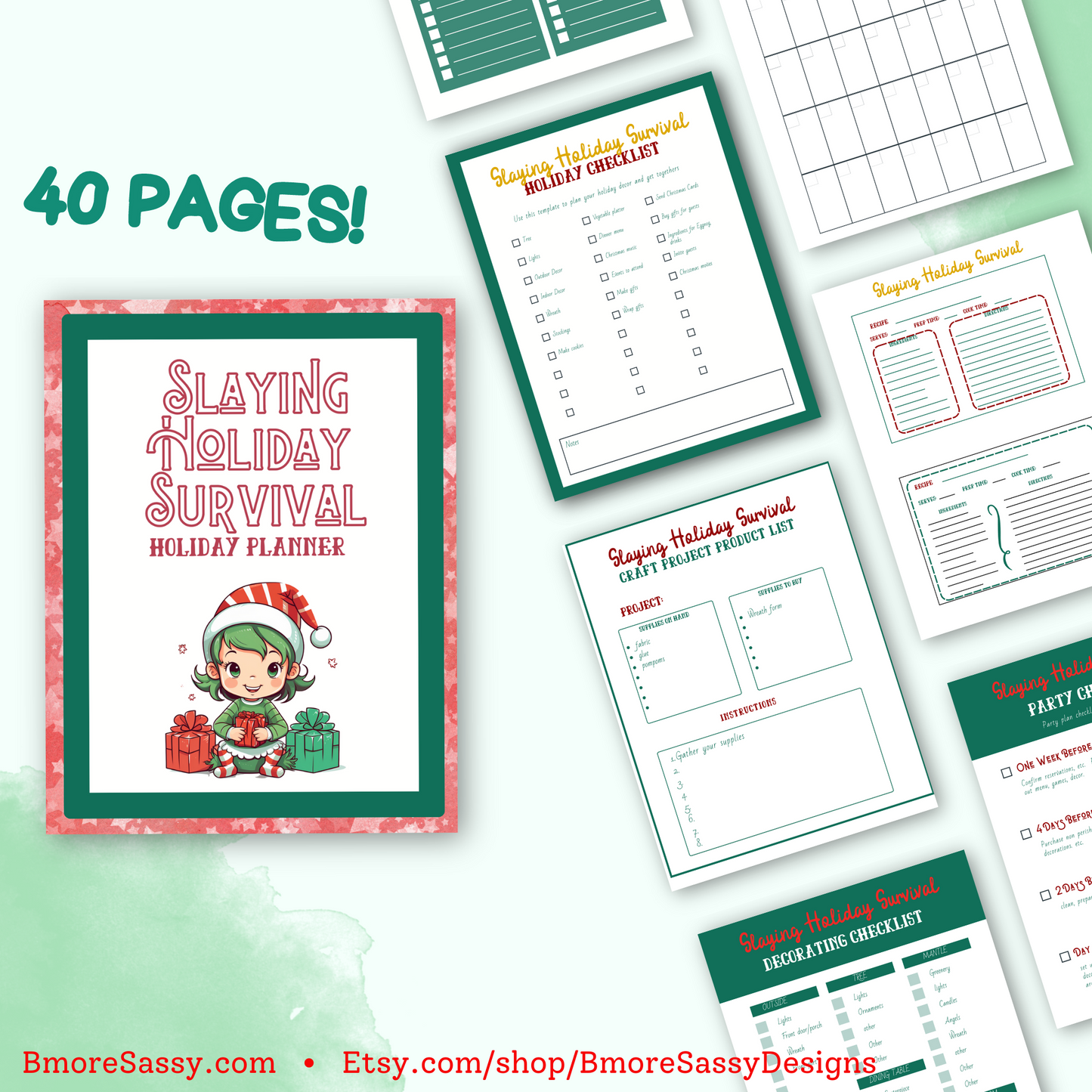 PLR Slaying Holiday Survival: Plan and Entertain Bundle