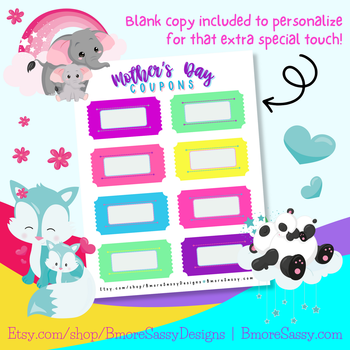 PLR Mother’s Day Coupons -Instant Download!