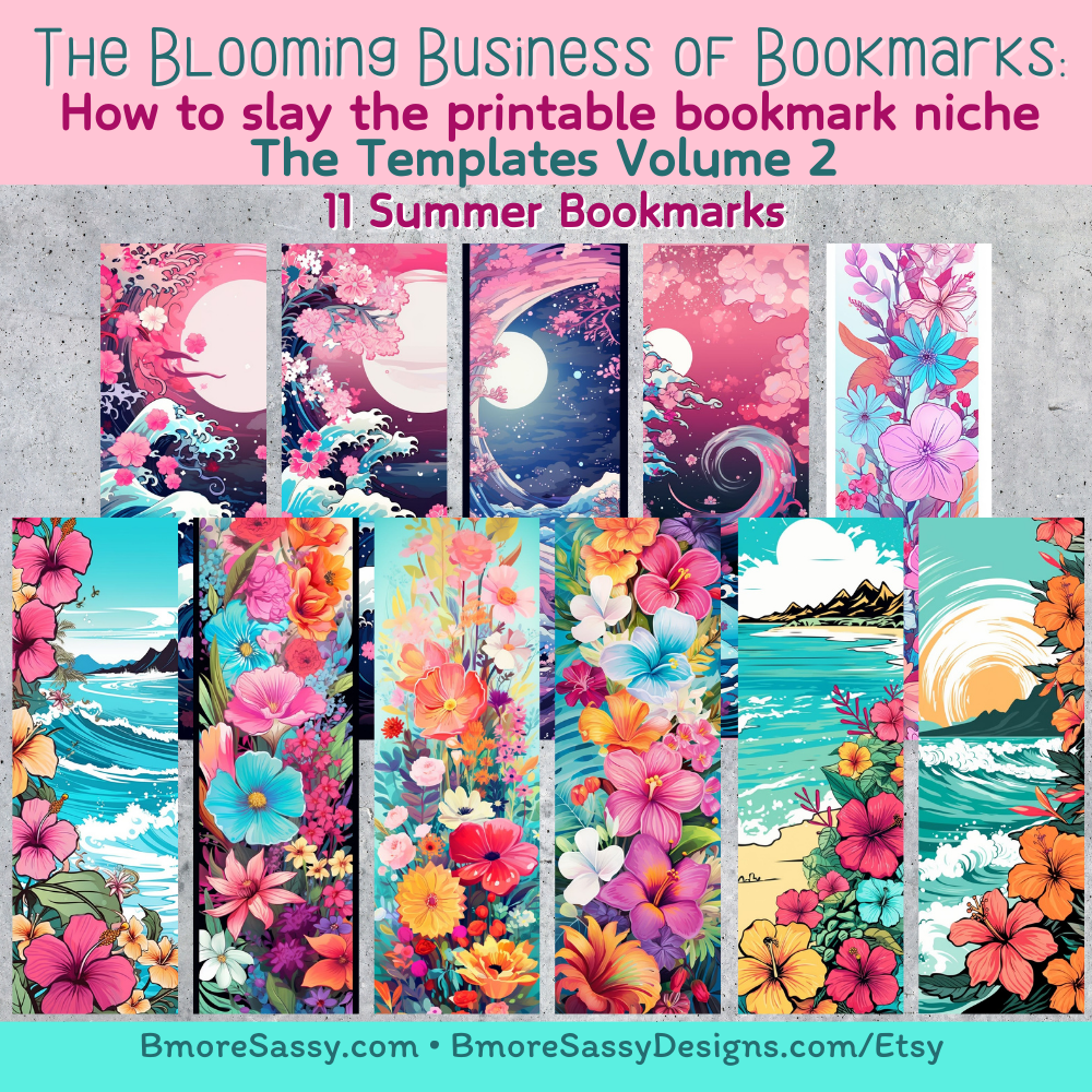 The Blooming Business of Bookmarks: The Templates Volume 2